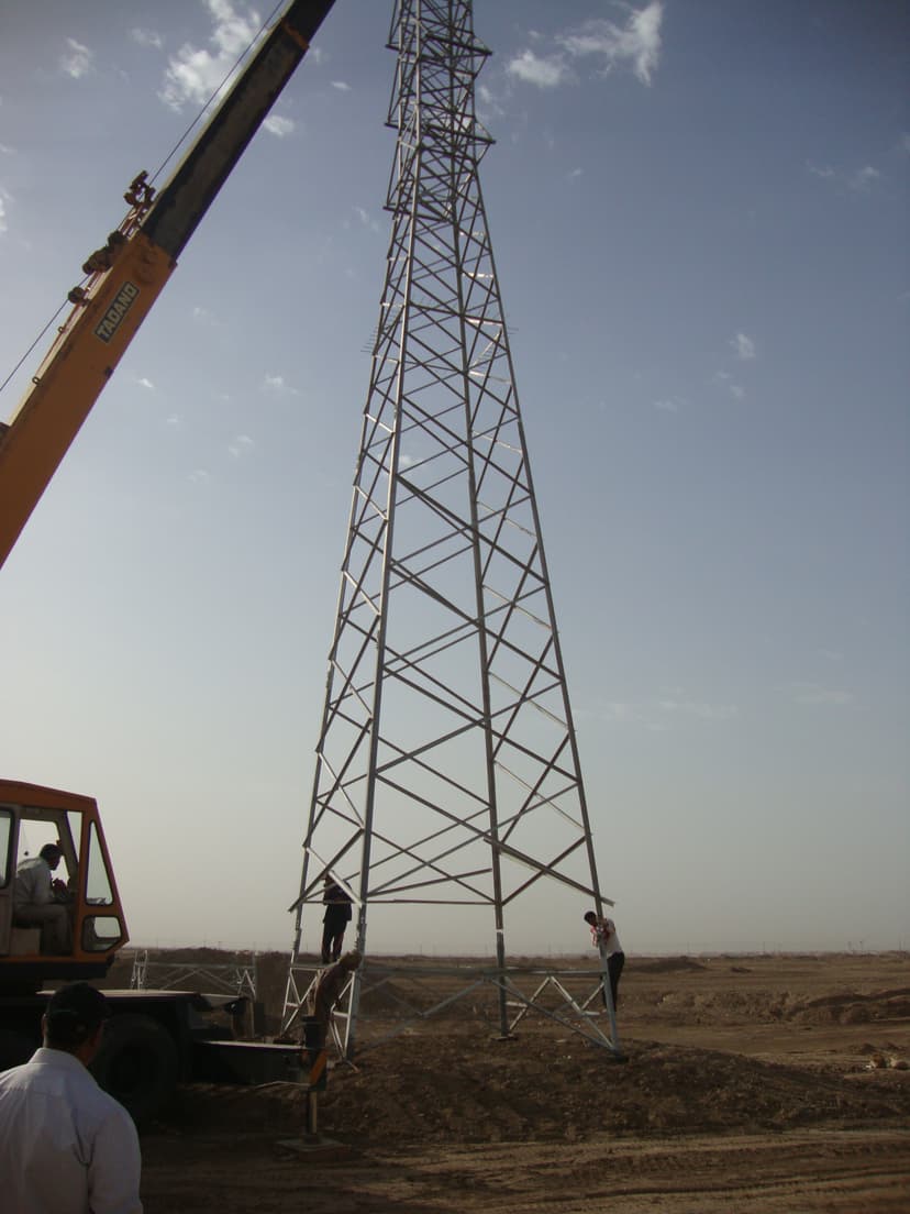 33Kv, Double Circuit, Latticed Towers, OHTL 
